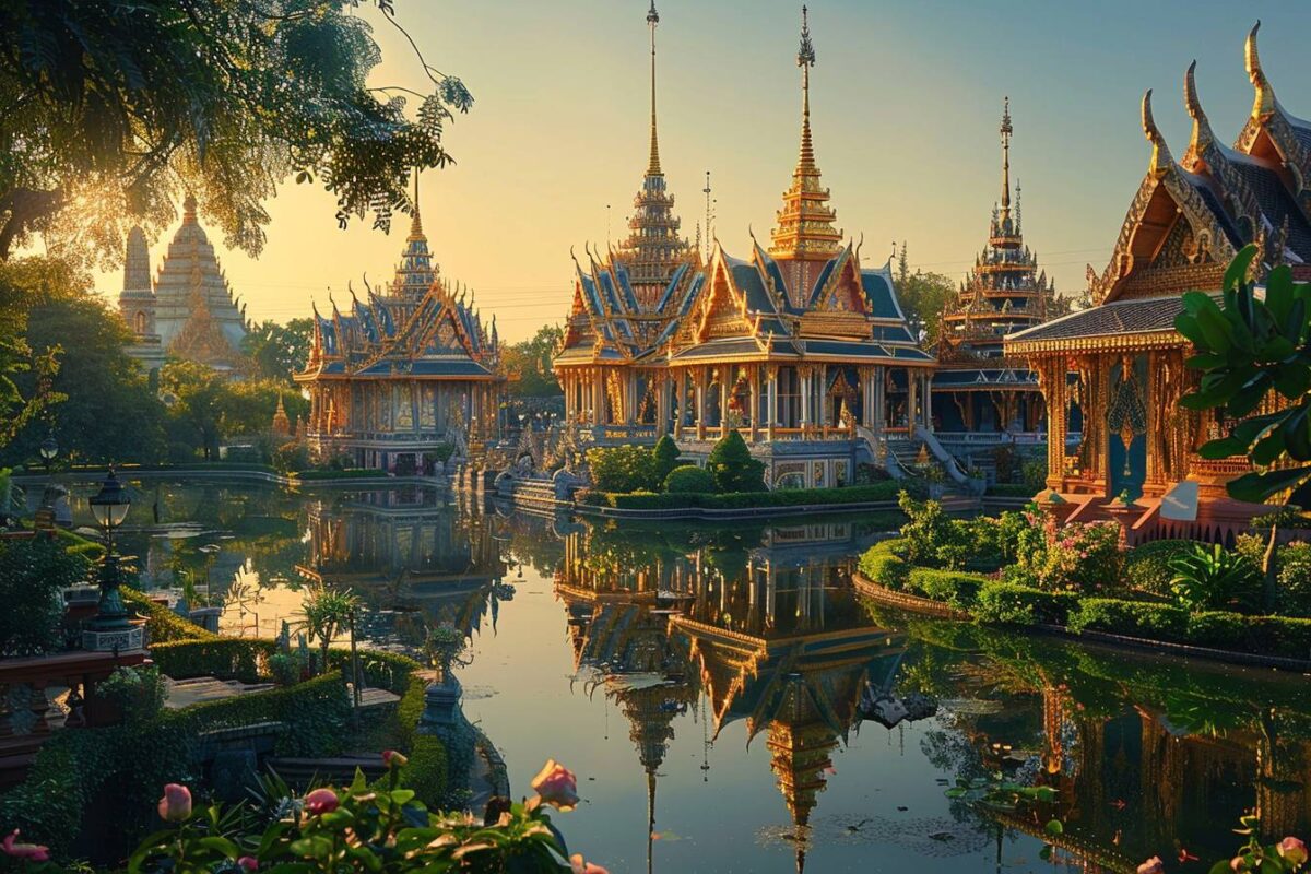 Partez à la découverte de Wat Mahathat, un joyau de l'architecture thaïlandaise qui inspire la paix