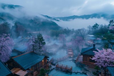 Partez à la découverte des cinq sources chaudes japonaises essentielles pour une relaxation profonde