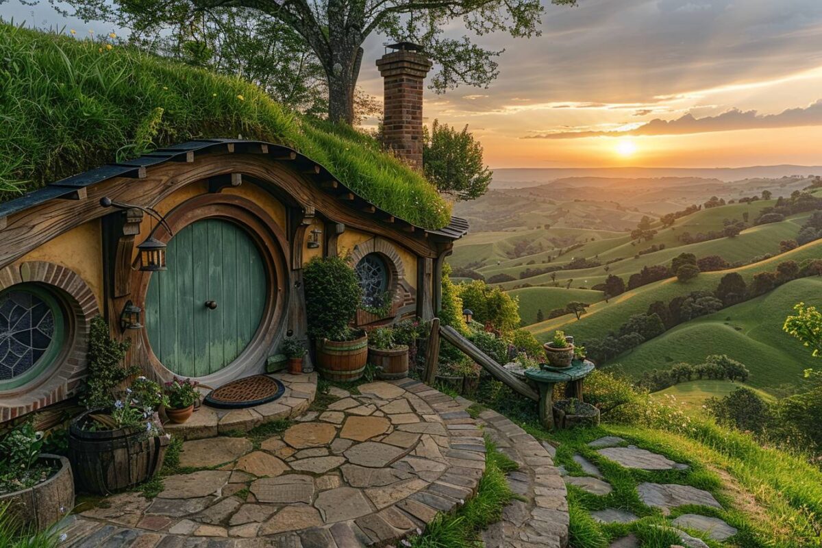 Passez une nuit dans une maison de hobbit à Woodlyn Park en Nouvelle-Zélande