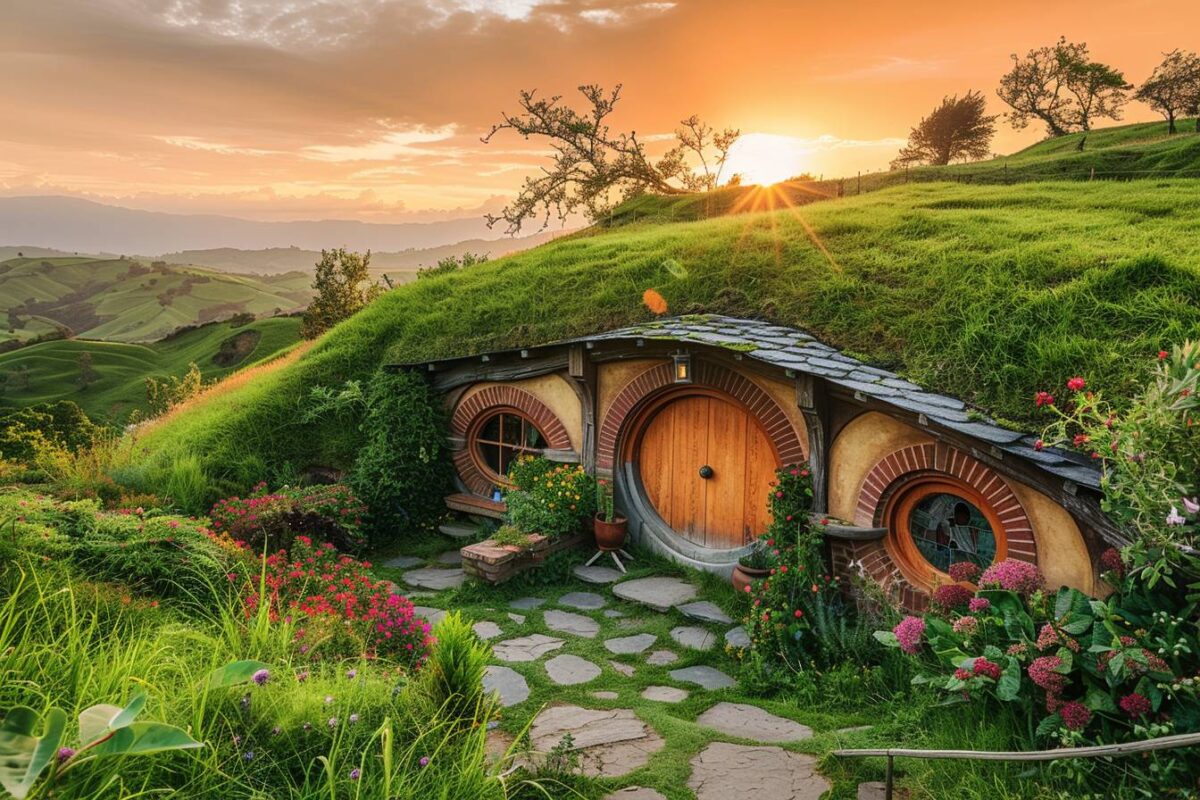 Passez une nuit dans une maison de hobbit au Hobbit Boutique Hotel en Afrique du Sud