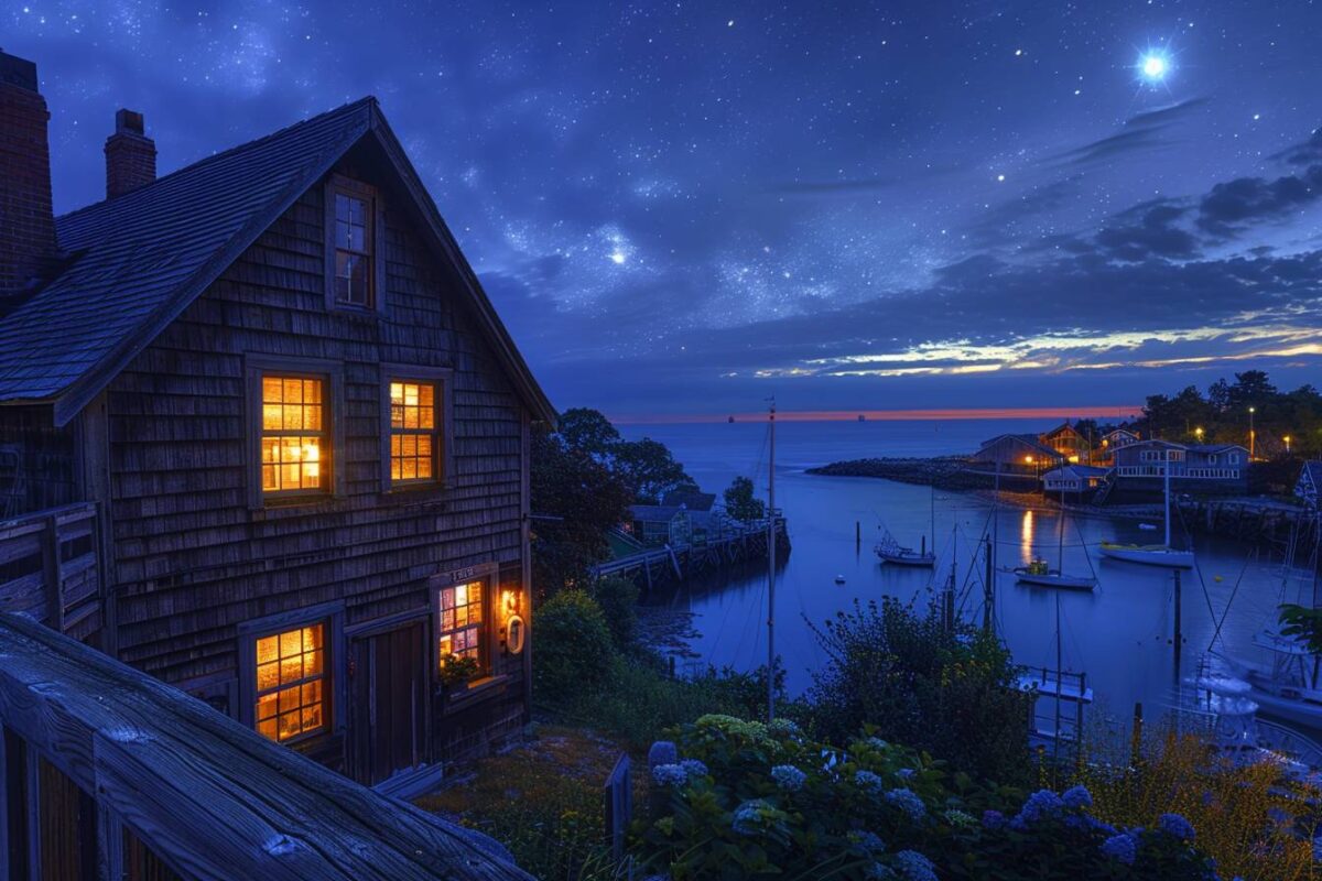 Passez une nuit dans une maison de pêcheur au Fisherman's Wharf Inn en Maine, USA