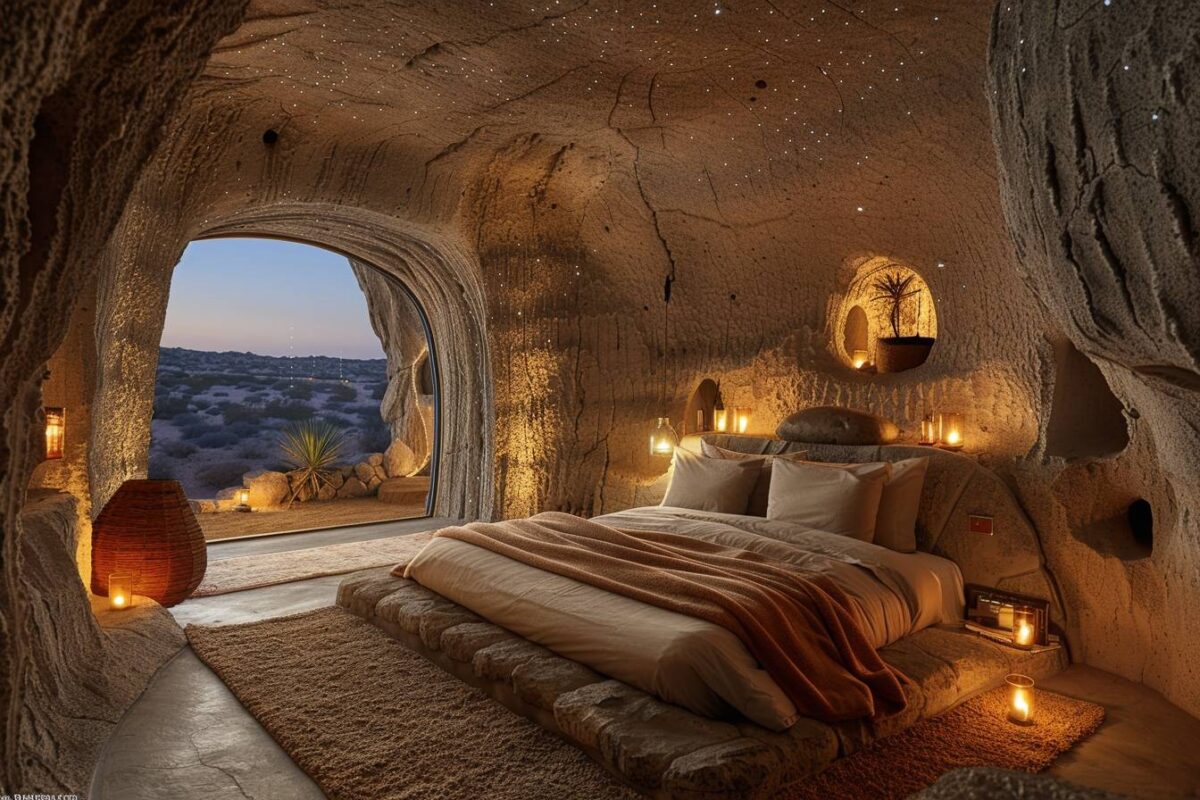 Passez une nuit dans une maison troglodyte au Desert Cave Hotel en Australie