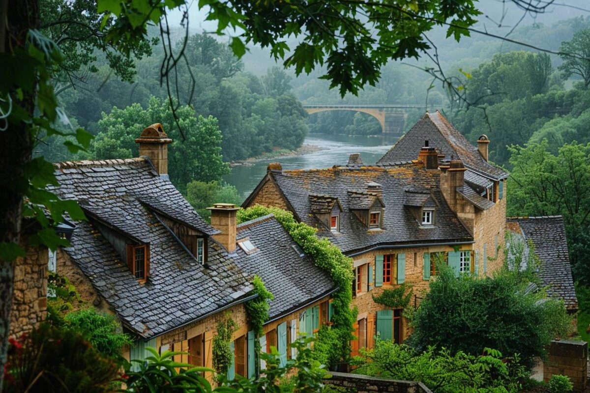 Plongez dans la magie de La Roque-Gageac, un village caché en Dordogne réputé pour ses paysages enchanteurs