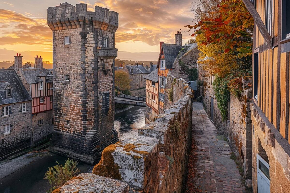 Plongez dans l'histoire de Dinan en Bretagne, un village médiéval aux remparts impressionnants