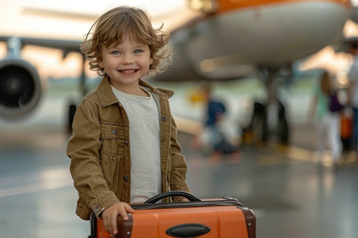 Quand votre enfant peut-il franchir les nuages seul ? Réponses et conseils pour un voyage en avion serein