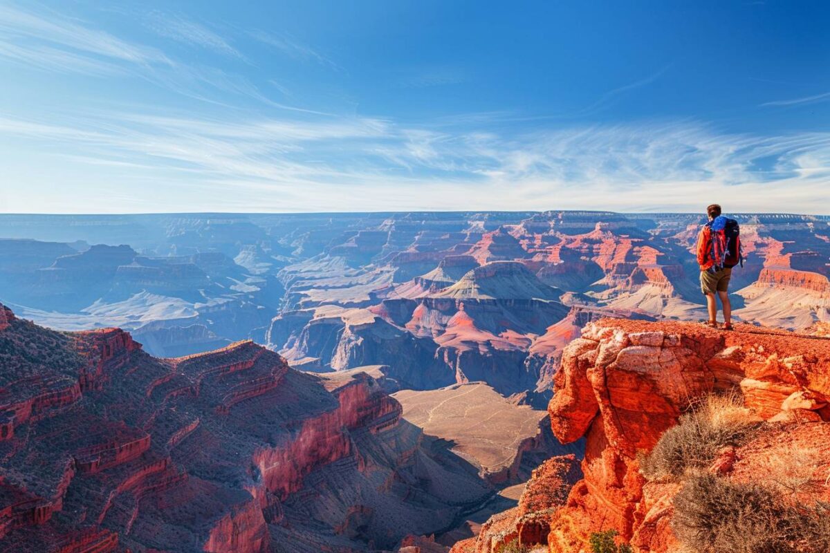 Randonnez au cœur des canyons du Parc National du Grand Canyon aux États-Unis