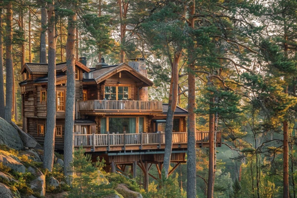 Relaxez-vous dans une cabane dans les arbres à Treehotel en Suède