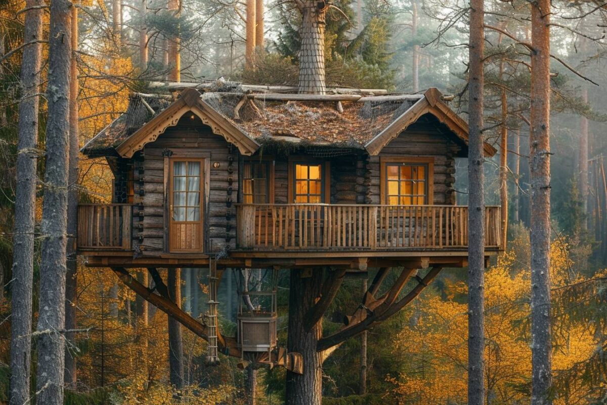 Relaxez-vous dans une cabane dans les arbres au Treehotel en Suède