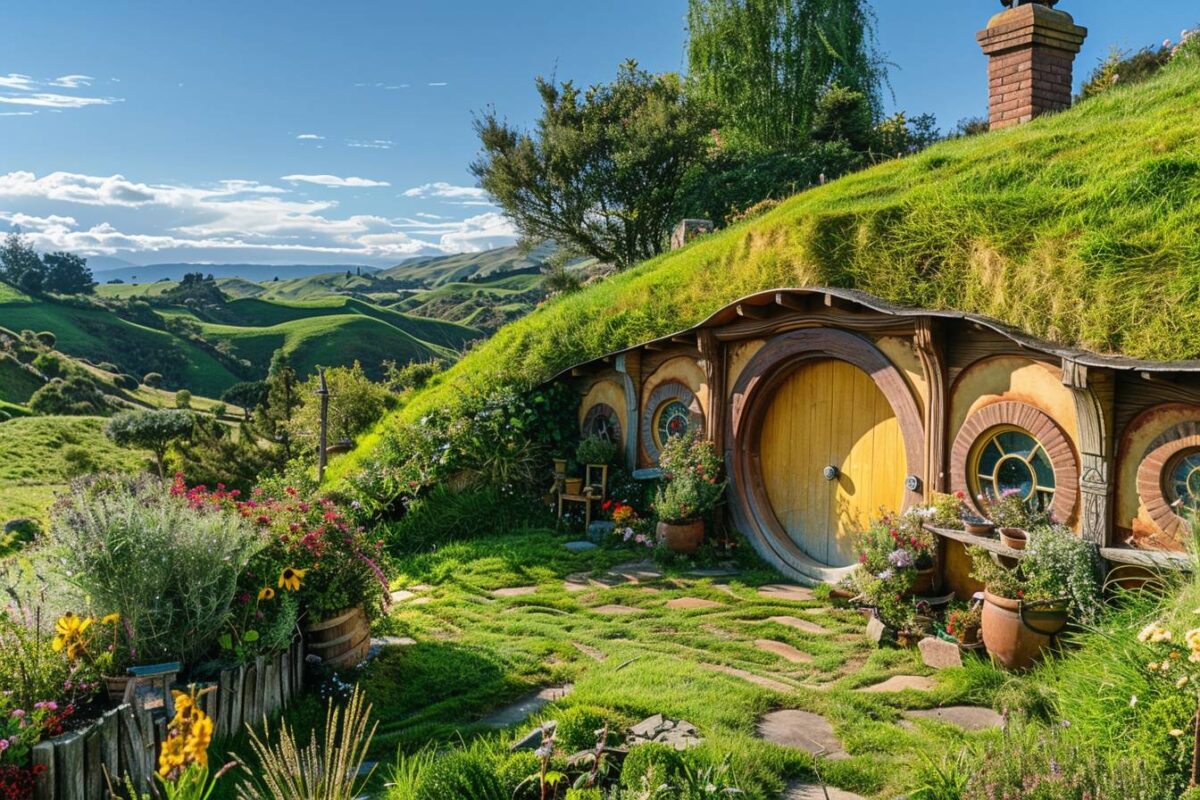 Relaxez-vous dans une maison de hobbit à Hobbiton Movie Set en Nouvelle-Zélande