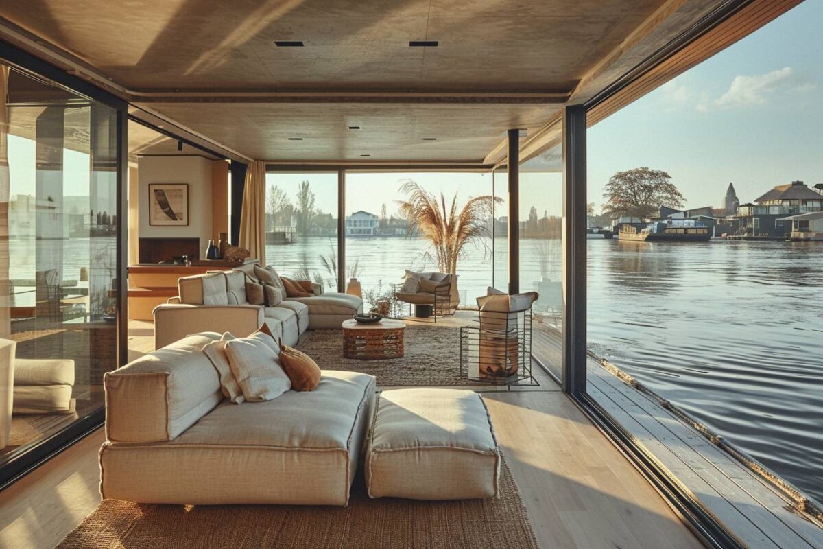 Relaxez-vous dans une maison flottante au Thesen Islands Knysna en Afrique du Sud