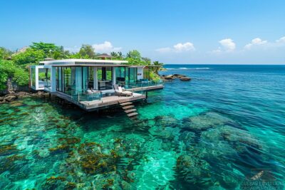 Séjournez dans une maison flottante au Reefs Edge Villa à Sri Lanka