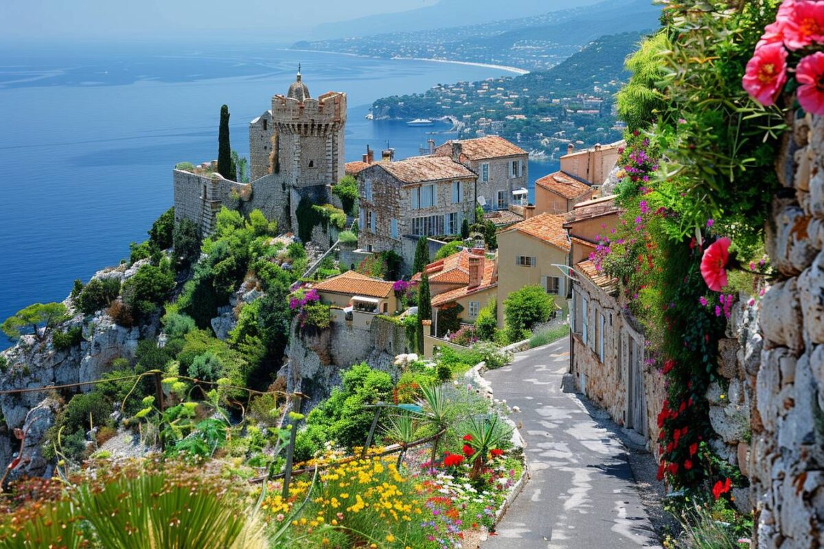 Un trésor méconnu des Alpes-Maritimes, Gourdon offre des vues spectaculaires sur la Côte d'Azur