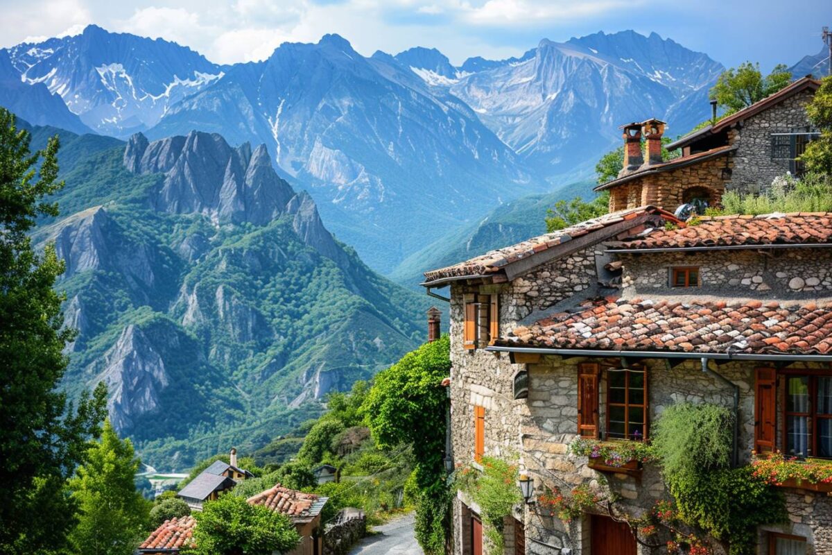 Un trésor méconnu des Alpes-Maritimes, Saorge offre des vues spectaculaires sur les montagnes