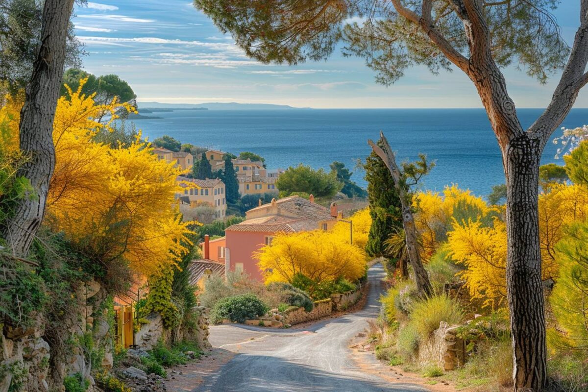 Un trésor méconnu du Var, Bormes-les-Mimosas offre des vues spectaculaires sur la Méditerranée