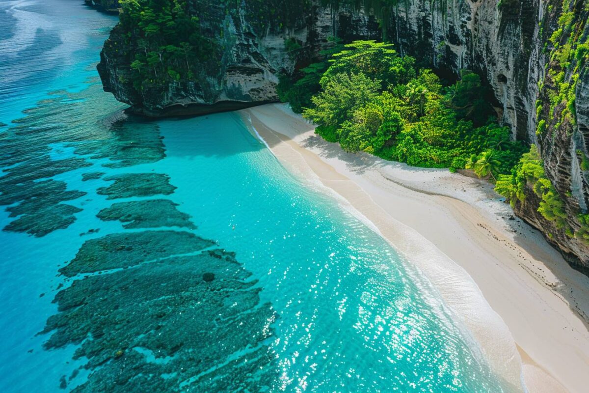 Une évasion en Bretagne : venez découvrir la plage secrète surnommée "Tahiti beach", un paradis caché