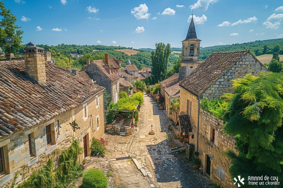 Venez vivre le charme inégalé de Saint-Amand-de-Coly, un havre de paix en Dordogne