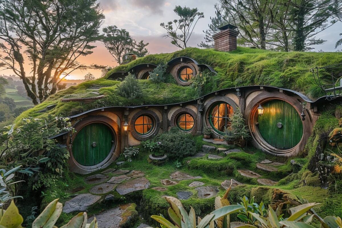 Vivez une aventure unique dans une maison de hobbit à Woodlyn Park en Nouvelle-Zélande