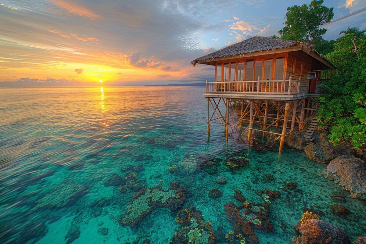 Vivez une aventure unique dans une maison sur pilotis au Misool Eco Resort en Indonésie