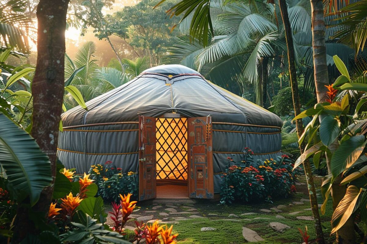 Vivez une expérience unique dans une yourte au Bodhi Tree Yoga Resort au Costa Rica