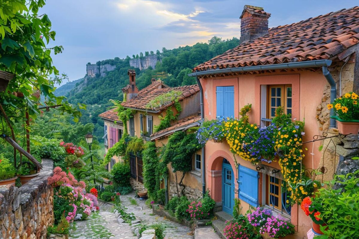 Vous allez être charmé par ce village pittoresque du Lot, célèbre pour ses magnifiques jardins suspendus