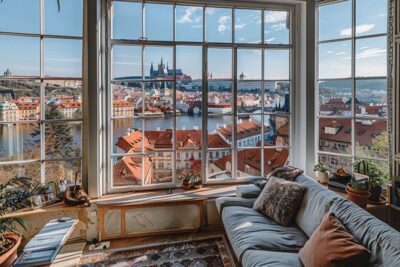 Vous cherchez une vue inoubliable à Prague ? Voici 9 Airbnb qui vont changer votre séjour