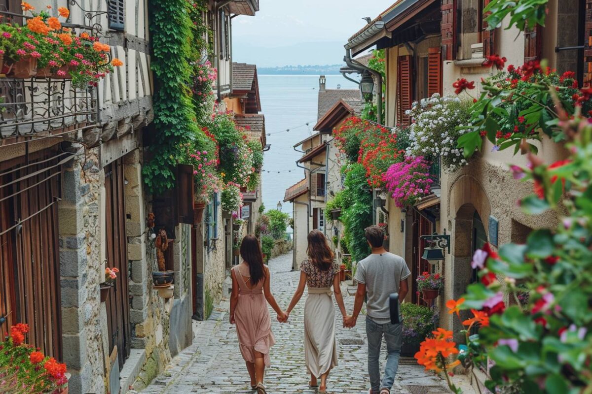 Yvoire en Haute-Savoie est un bijou médiéval au bord du lac Léman, parfait pour une escapade romantique