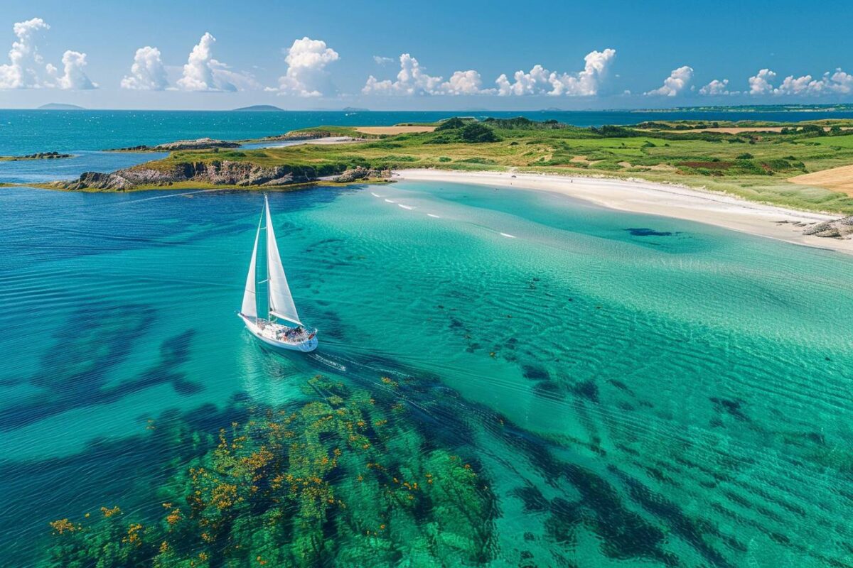 Embarquez pour un voyage surprenant vers l'archipel des Glénan, un joyau caché aux airs de Maldives en Bretagne