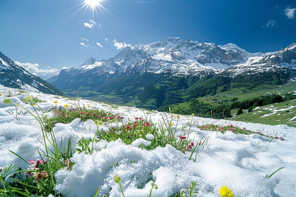 Les secrets des Alpes en été : où trouver des paysages enneigés pour échapper à la chaleur