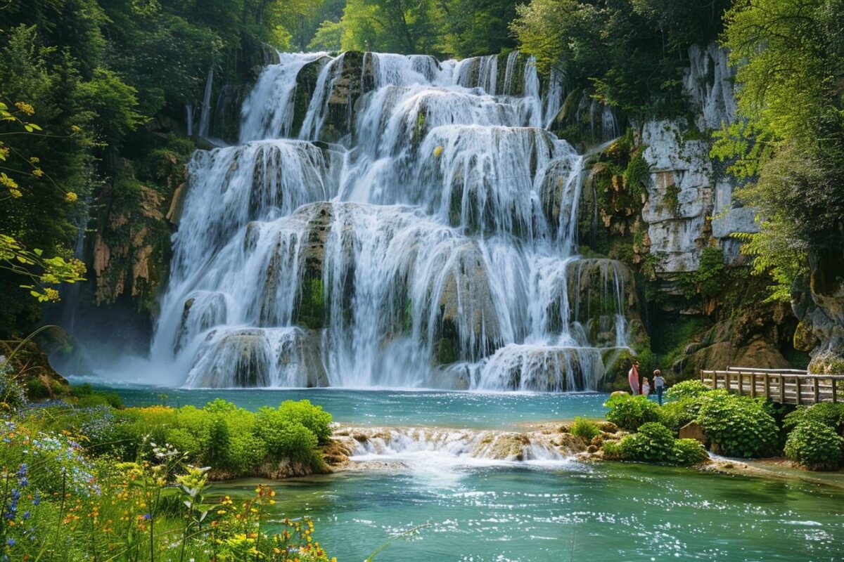 Partez à la découverte de la Cascade de la Brive dans le Bugey pour une aventure rafraîchissante en famille