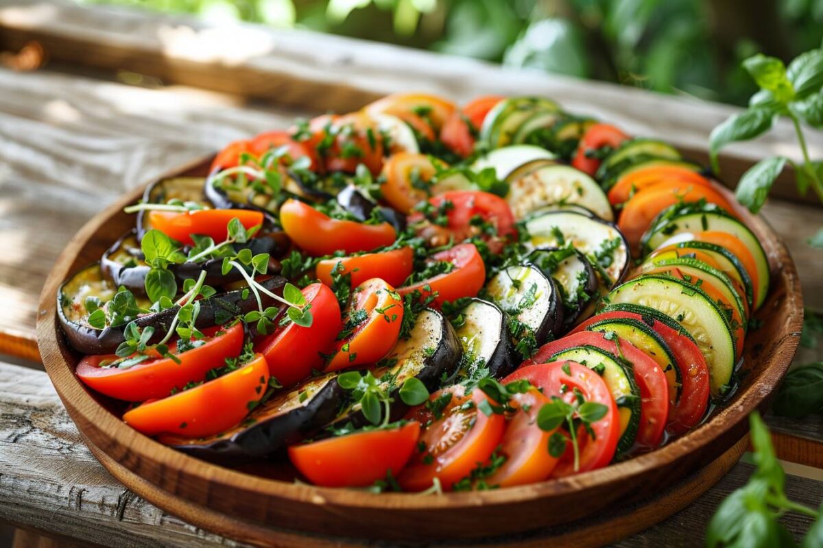 Réinventez vos repas d’été avec cette recette de tian de légumes, un délice pour les yeux et les papilles