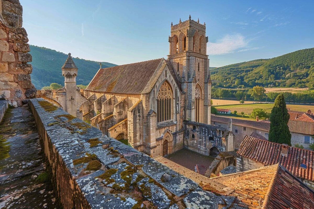 Saint-Antoine-l'Abbaye en Isère : un trésor médiéval vous attend pour une escapade inoubliable