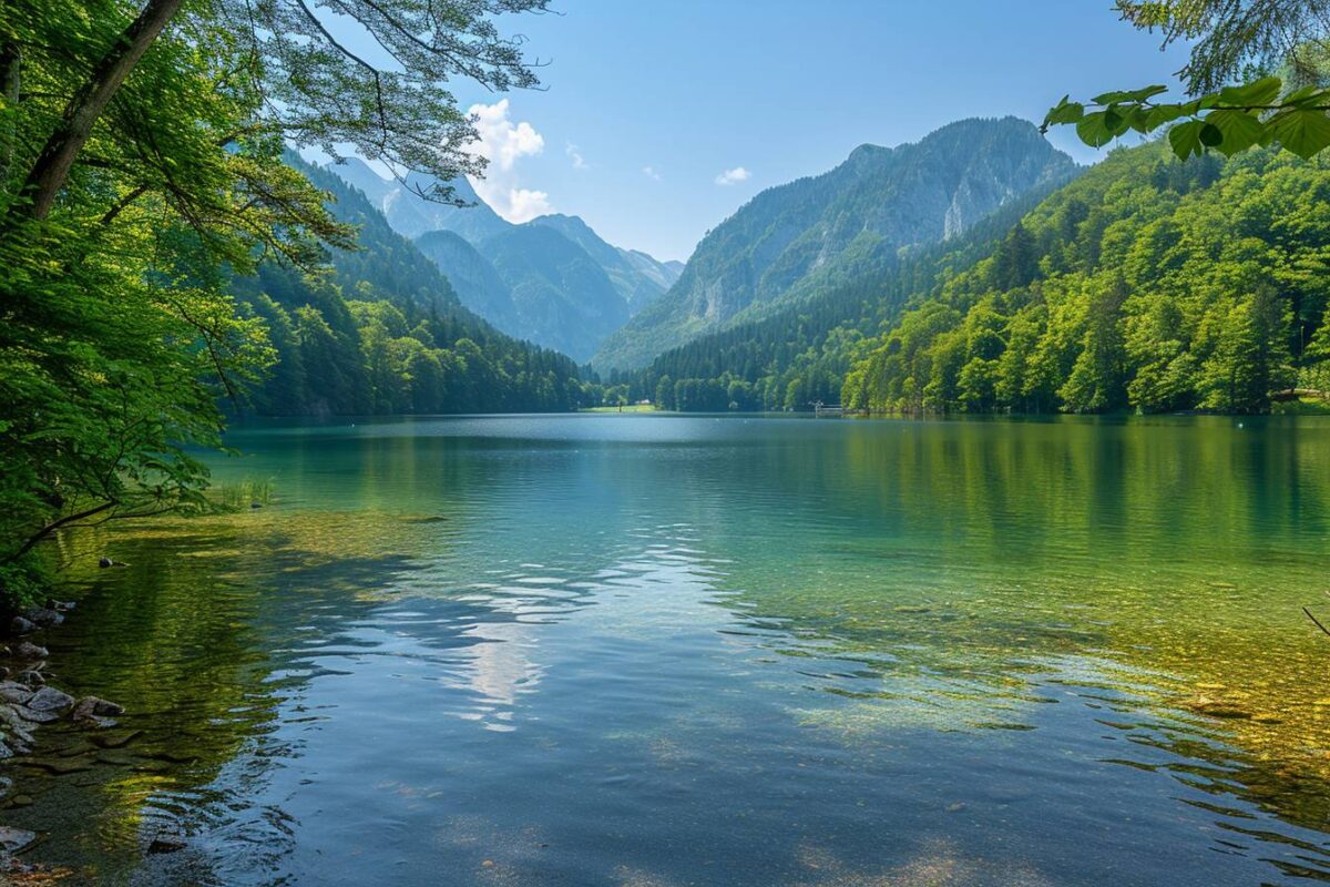 Vivez une escapade apaisante au lac de Lispach : une évasion naturelle incontournable à La Bresse